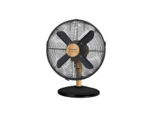 Cecotec EnergySilence 600 WoodDesk | Desktop Fan | Table Fan | 40 W | Diameter 30 cm | Number of speeds 3 | Oscillation | Beige/