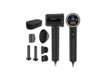 Cecotec Hair Dryer | DryGlam Waves i-Sensor Pro | 1600 W | Number of temperature settings 4 | Ionic function | Black | Diffuser 