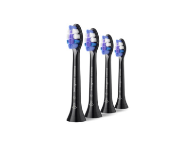 Philips HX6054/88 Sonicare Sensitive | Replacement brush heads | Heads | For adults | Number of brush heads included 4 | Black