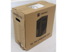 SALE OUT. Natec Cabassu G2 PC case Midi Tower, Black | Natec | PC case | Cabassu G2 | Black | Midi Tower | DAMAGED PACKAGING