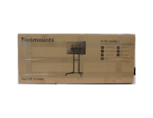 SALE OUT. Neomounts FL50-540BL1 TV trolley - 37-70" - max 50 kg - manual h 128,5-145 cm - VESA 100x100-600x400 - black | Neomoun