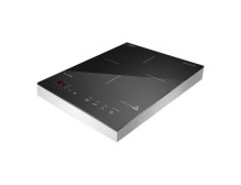Caso | Free standing table hob | 02225 | Number of burners/cooking zones 1 | Sensor-Touch | Aluminium | Induction