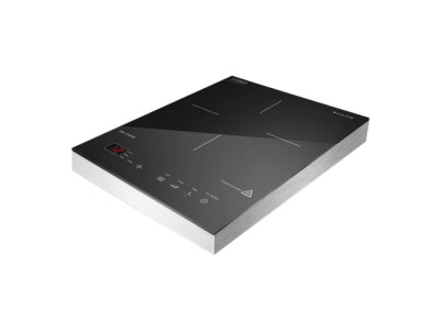 Caso | Free standing table hob | 02225 | Number of burners/cooking zones 1 | Sensor-Touch | Aluminium | Induction