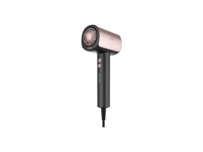 Cecotec Hair dryer | DryGlam Nano Plasma | 1600 W | Number of temperature settings 3 | Ionic function | Black/Rose Gold | Diffus