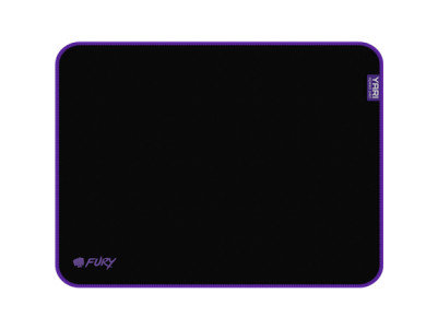 Fury Yari Speed L | Mouse pad | 300 x 400 mm | Black/Purple