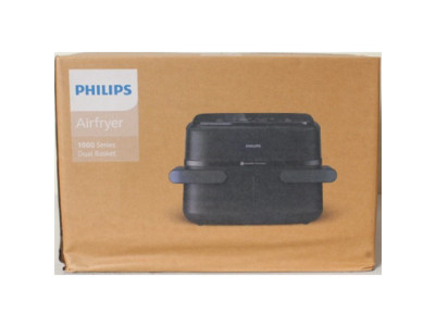 SALE OUT. Philips Airfryer 1000 Series NA150/00, 7 L, Black | Philips Airfryer Dual Basket | NA150/00 1000 Series | Power 2450 W