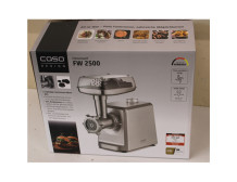 SALE OUT. Caso Meat Mincer | FW 2500 | Stainless Steel | 2500 W | Number of speeds 2 | Throughput (kg/min) 2.5 | 3 stainless ste