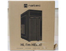 SALE OUT. | Natec | PC Case | Helix Matx | Black | Mini Tower | DAMAGED PACKAGING, DENTED ITEM BODY