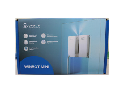 SALE OUT. | Ecovacs Windows Cleaner Robot | WINBOT MINI GREY | Corded | Grey | DEMO