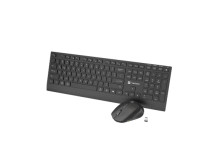 Natec Keyboard and Mouse | Stringray 2 | Keyboard and Mouse Set | Wireless | US | Black