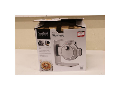 SALE OUT. Caso WaffleUp | Waffle Maker | 800 W | Number of pastry 1 | Waffle | Silver | USED, DIRTY, SCRATCHED, MISSING SPATULA