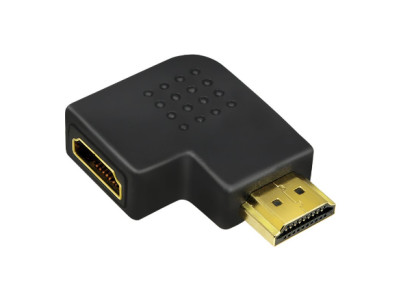 Logilink | HDMI Adapter, AM to AF in 90 degree flat angled | AH0008