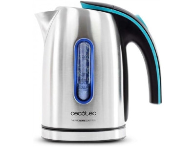 Cecotec Kettle | ThermoSense 220 Steel | Electric | 1630 W | 1.2 L | Stainless Steel | 360 rotational base | Stainless Steel