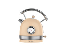 Cecotec Kettle | ThermoSense 420 Vintage | 2200 W | Electric | 1.8 L | Stainless steel | 360 rotational base | Light Beige