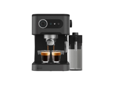 Cecotec Coffee machine | Power Espresso 20 Pro Latte | Pump pressure 20 bar | Built-in milk frother | Semi-automatic | Black | 1