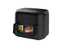 Cecotec Double hot air fryer | Cecofry&Grill Smokin'Prime 11000 | Power 2800 W | Capacity 11 L | Black