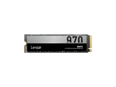 Lexar SSD | NM970 | 512 GB | SSD form factor M.2 2280 | Solid-state drive interface PCIe Gen 5X4 | Read speed 9900 MB/s | Write 