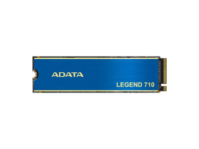 ADATA LEGEND 710 256 GB SSD form factor M.2 2280 SSD interface PCIe Gen3x4 Write speed 1800 MB/s Read speed 2400 MB/s