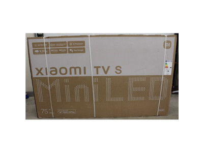 SALE OUT. Xiaomi TV S Mini 2025 75" (3840 x 2160) | Xiaomi TV | S Mini LED 2025 | 75 | Smart TV | Google TV | UHD | Black | DAMA