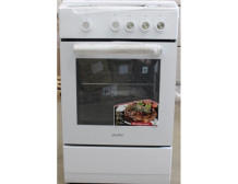 SALE OUT. Simfer 4401SGRBB.1 Cooker, Gas hob, Gas oven, Width 50 cm, Mechanical control, White | Simfer Cooker | 4401SGRBB.1 | H