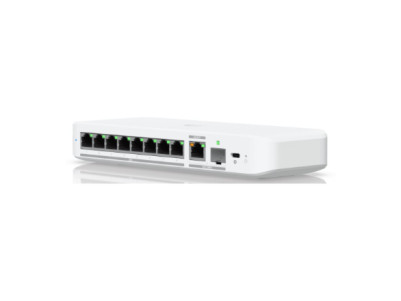 Ubiquiti Flex 2.5G | Flexible, 8-port 2.5 GbE switch | Desktop | Managed | 10 Gbps (RJ-45) ports quantity 1 | SFP+ ports quantit