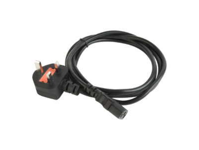 Gembird PC-187 UK power cord (C13), 5 A, 6 ft