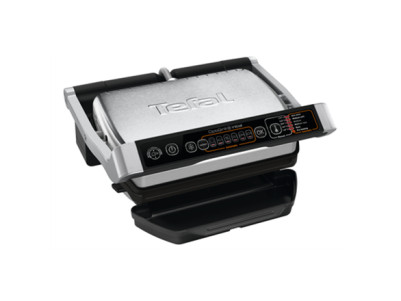 TEFAL | OptiGrill Initial | GC706D | Contact grill | 2000 W | Black/Stainless steel