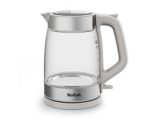 TEFAL Kettle | KI605B30 | 2200 W | Electric | 1.7 L | Glass | 360 rotational base | Grey