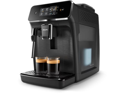 Philips | Coffee Machine | EP2220/10 Series 2200 | Pump pressure 15 bar | Built-in milk frother | Fully Automatic | 1500 W | Bla