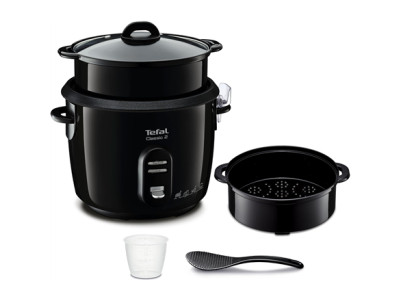 TEFAL | RK103811 Classic 2 | Rice cooker | 600 W | 5 L | Number of programs 3 | Black