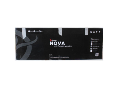 SALE OUT. Arozzi Nova 49" VA, 165Hz - Black | Arozzi | Nova | 49 " | VA | 32:9 | 165 Hz | 4 ms | 5120 x 1440 pixels | 350 cd/m |