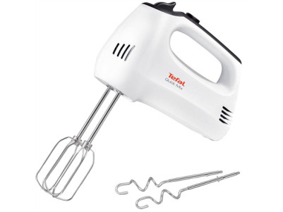 TEFAL Hand mixer | HT3101 QuickMix | Hand Mixer | 300 W | Number of speeds 5 | Turbo mode | White