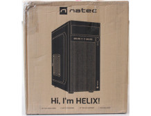 SALE OUT. | Natec | PC Case | Helix Matx | Black | Mini Tower | DAMAGED PACKAGING