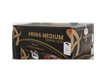 SALE OUT. | Arozzi | Gaming Desk | Arena Medium | Black | DAMAGED PACKAGING, SCRATCHED PARTS AND TABLE TOP | 24 month(s)