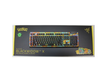 SALE OUT. SALE OUT. Razer BlackWidow V4 X | Mechanical Gaming Keyboard | Wired | US | Green Mechanical Switches | Pok mon Editio