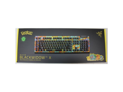 SALE OUT. SALE OUT. Razer BlackWidow V4 X | Mechanical Gaming Keyboard | Wired | US | Green Mechanical Switches | Pok mon Editio