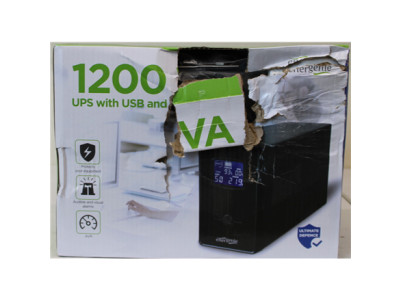 SALE OUT. Energenie UPS with USB and LCD display, 1200 VA, black | EnerGenie | UPS with USB and LCD display, Black | 1200 VA | D