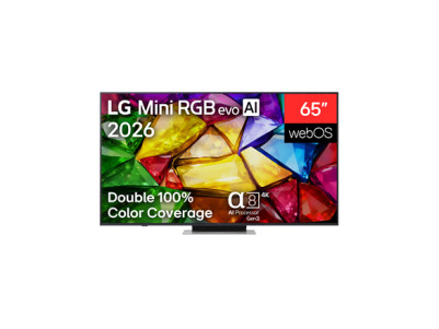 LG 65MRGB87B3B 65" (164 cm) 4K Mini RGB evo Smart TV | LG