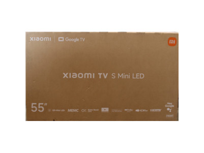 SALE OUT. Xiaomi TV S Mini LED 55 2026 | SALE OUT. Xiaomi S Mini LED 2026 | 55 | Smart TV | Google TV | 4K UHD | Dark Grey | DAM