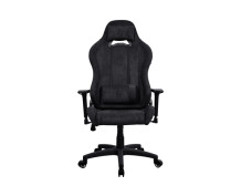 Arozzi Metal/Reinforced nylon | Gaming Chair | Torretta Soft Fabric | Pure Black