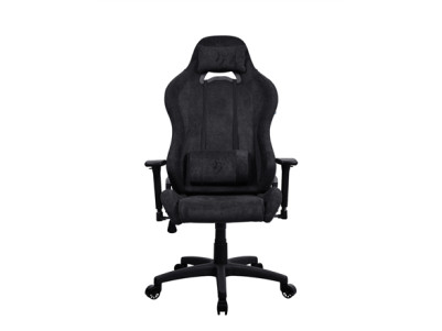 Arozzi Metal/Reinforced nylon | Gaming Chair | Torretta Soft Fabric | Pure Black