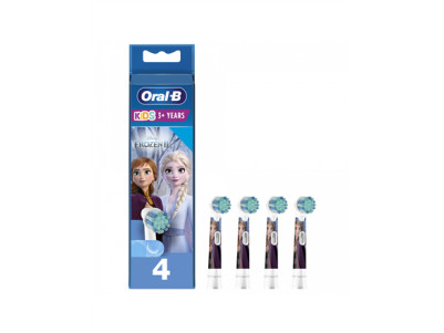 Oral-B | Toothbrush replacement | EB10 4 Frozen II | Heads | For kids | Number of brush heads included 4 | Number of teeth brush