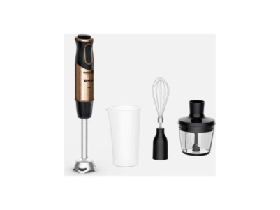 TEFAL | HB656G10 | Hand Blender | 1000 W | Number of speeds 20 | Black/Copper