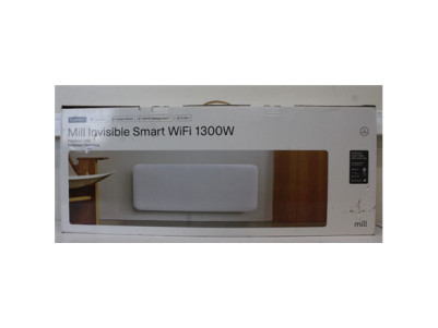 SALE OUT. Mill PA1300WIFI4 Panel Heater with WiFi Gen 4 1300 W Suitable for rooms 15-19 m White IPX4 | Mill Invisible Smart WiFi