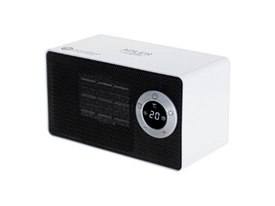 Adler | AD 7746 | Ceramic fan heater | 1000 W | Number of power levels 2 | White