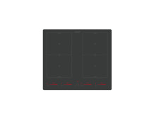 CATA IFSB 6460 MB | Hob | Induction | Number of burners/cooking zones 4 | Touch control | Matte Black | Timer