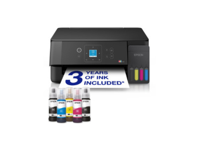 Epson EcoTank | L3360 | Inkjet | Colour | Multifuction Printer | A4 | Wi-Fi | Black