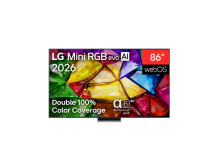 LG 4K evo AI Mini RGB TV | 86MRGB87B3B | 86 | Smart TV | webOS | UHD | Black