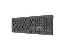 Gembird KB-WPS-03 Dual-mode pro-business slim wireless keyboard, 2.4G+BT, US layout | Gembird