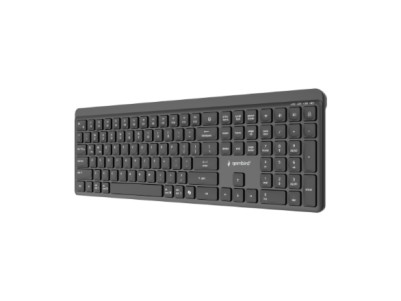 Gembird KB-WPS-03 Dual-mode pro-business slim wireless keyboard, 2.4G+BT, US layout | Gembird